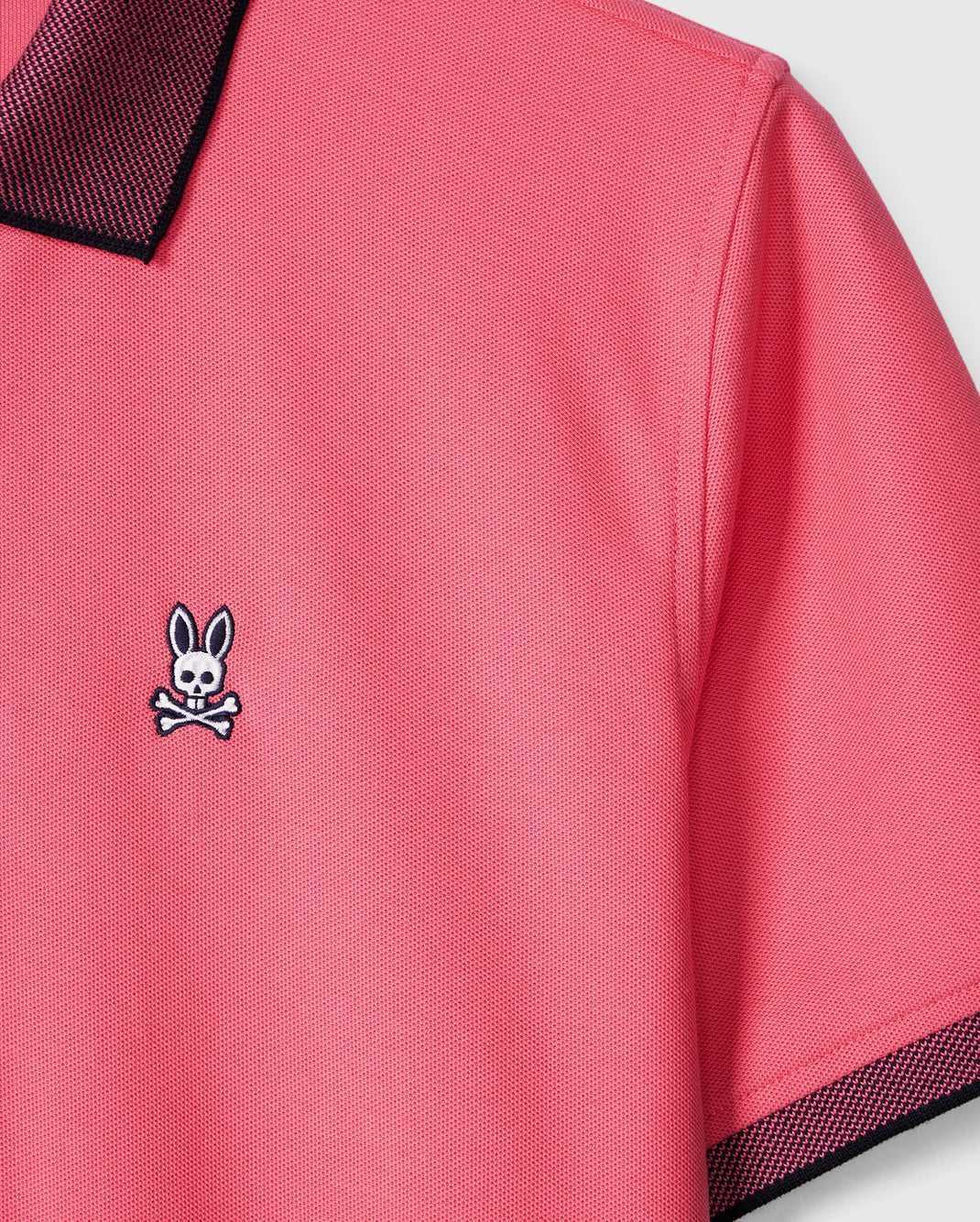 Polos Psycho Bunny Southport Pique Polo Shirt Rose Homme | QWU-38083674